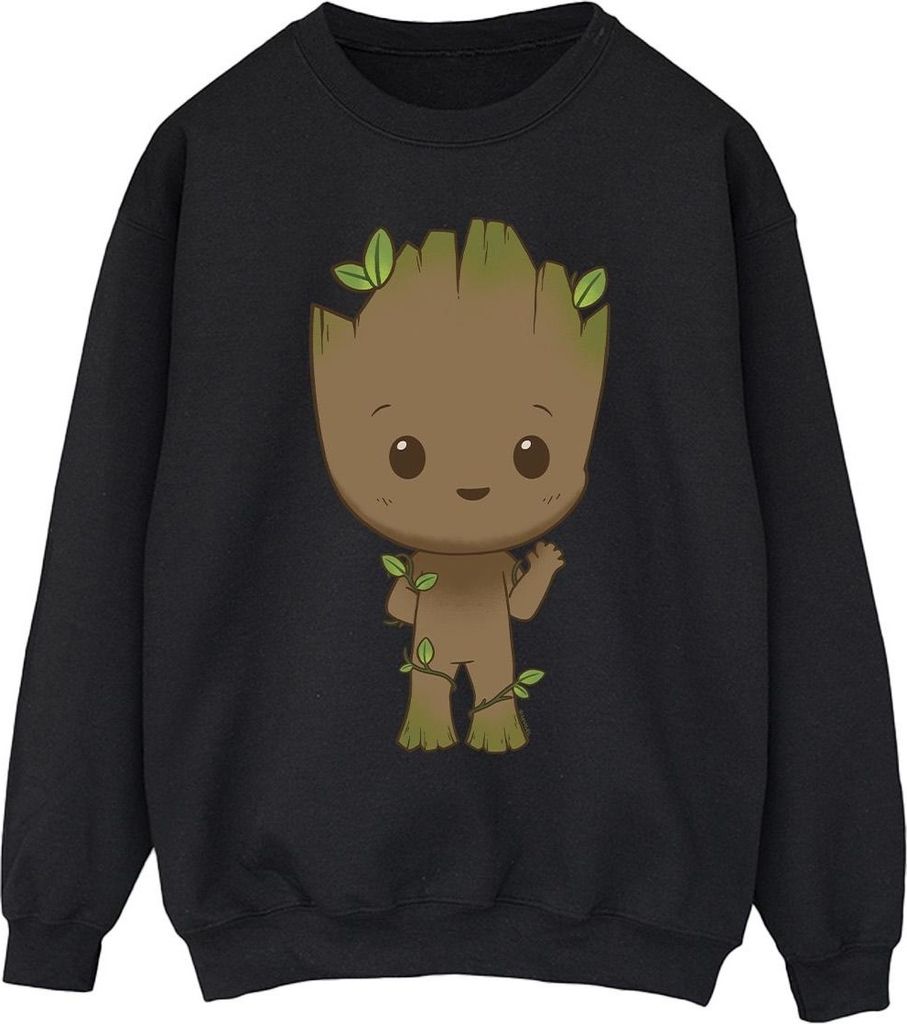 Marvel - "I Am Groot" Sweatshirt für Herren BI36184 (3XL) (Schwarz)