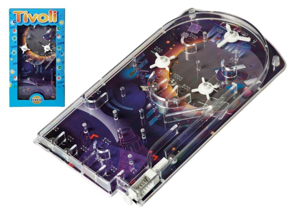 Pinball Tivoli – Gesellschaftsspiel/Denkspiel, 17 x 31,5 x 2 cm, in der Verpackung