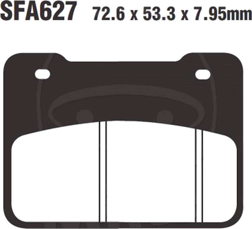 Bremsbeläge Vorderrad für SYM Wolf 250 N i SB250Ni Baujahr 2013-2016 Bremsklotz von EBC - Neu