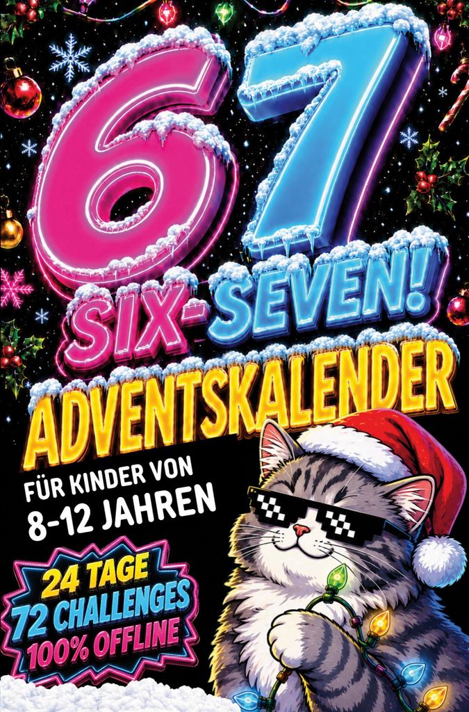 67! SIX-SEVEN! Adventskalender für Kinder von 8-12 Jahren Produktbild 