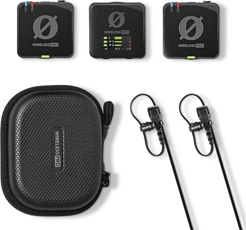 Rode Wireless Pro Double Micro Sans Fil avec 32GB Enregistrement Interne - 10