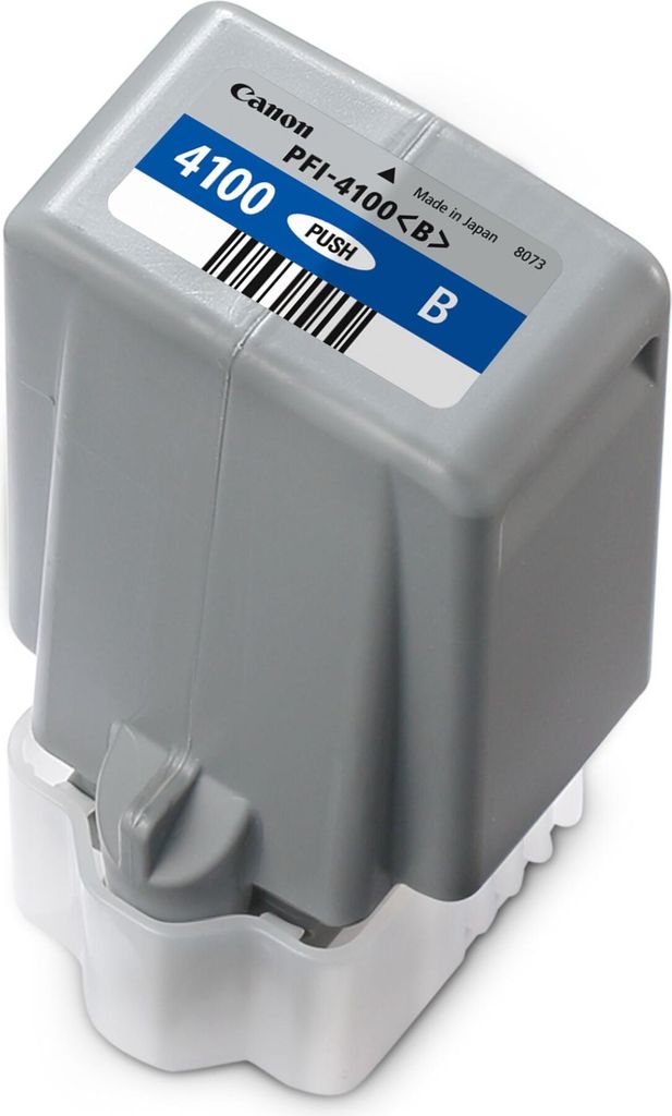 Canon PFI-4100 B - 80 ml - Blau - original - Hngebox - Tintenbehlter - fr imagePROGRAF PRO-1100 (6786C001)
