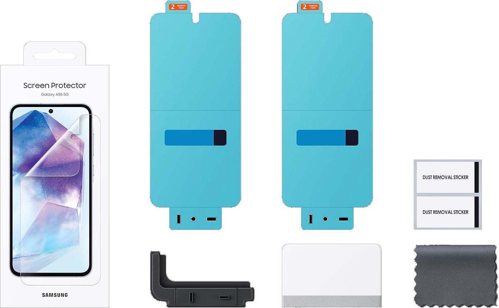 Samsung Original Displayschutzfolie für das Samsung Galaxy A55