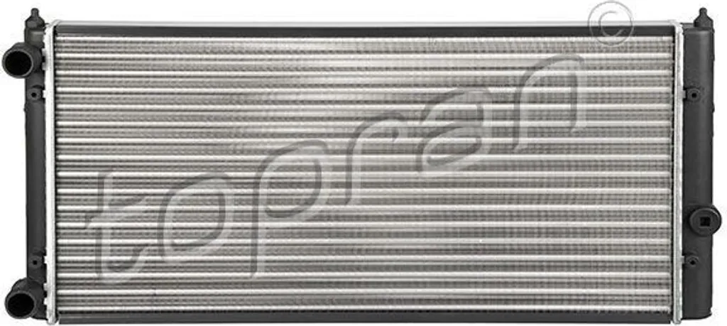 Évitez la surchauffe avec le radiateur Topran 103 004 pour Golf 3 et Ibiza