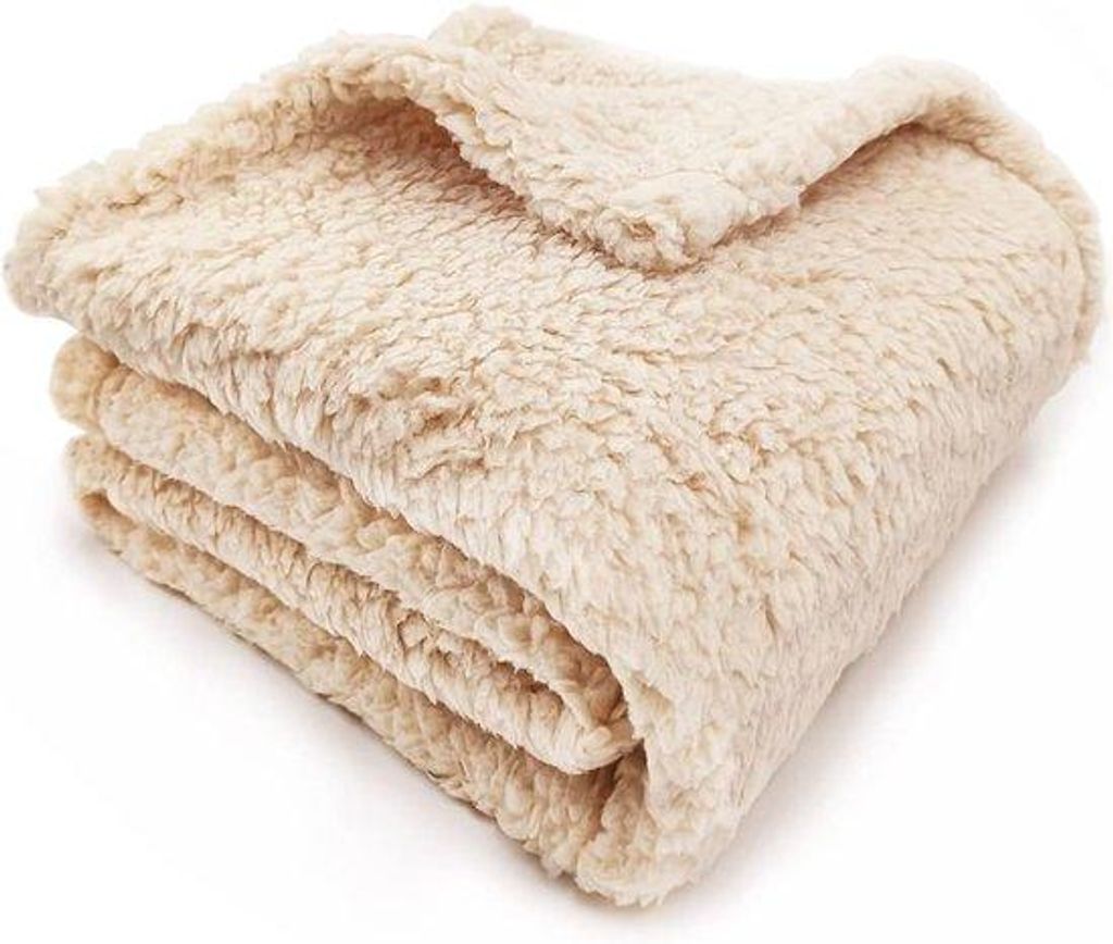 Weiches Fleece-Hundedecke für Katzen und Welpen - Maschinell waschbare Haustierdecke 80 x 60 cm