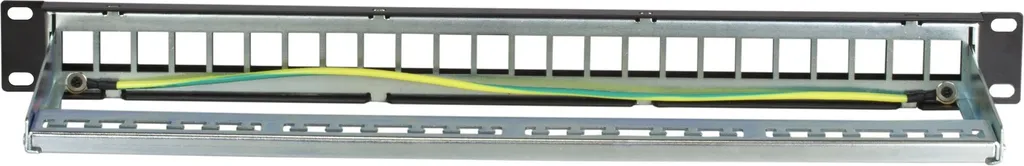 Panneau de brassage Keystone 19" DSIT DS-Patch-24STP Noir 1U - 3