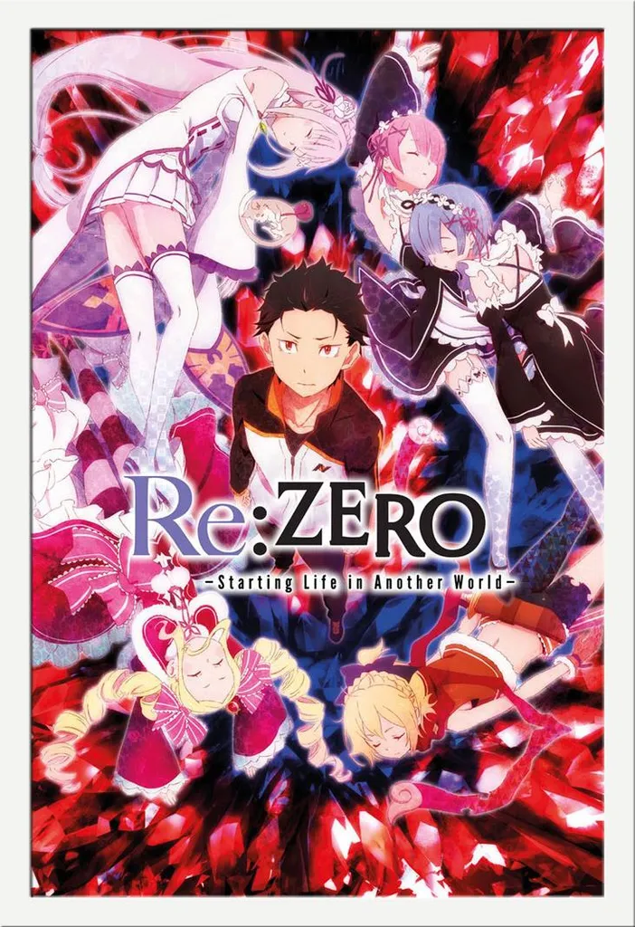 Poster Re:Zero Starting Life in Another World con Cornice Shinsuke