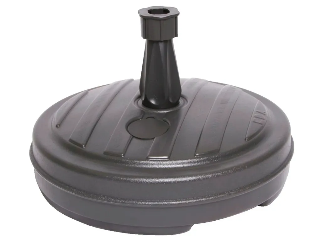 Base Ombrellone 13L Grigio Scuro EDA - Stabilità per Patio e Giardino