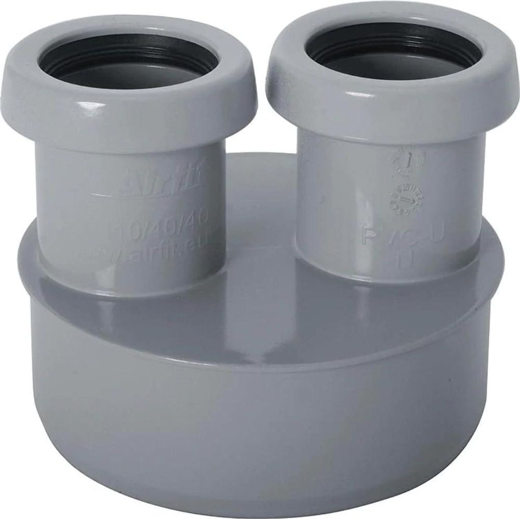 airfit Reduzierung DN 110/40/40aus PVC-U, zum Einstecken in Immagine del prodotto 