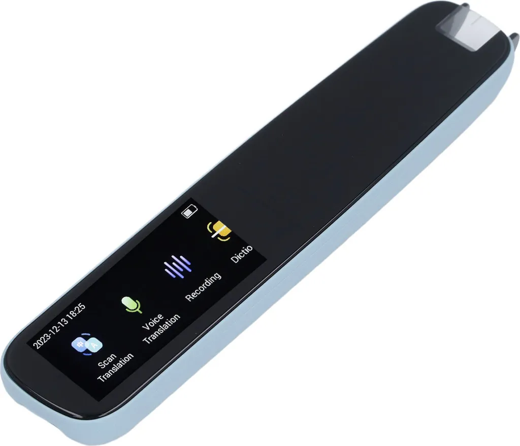 Traducteur de Poche Multifonctionnel Scan Reader Pen ABS avec Écran