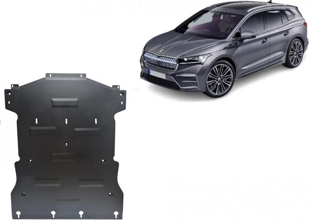 Aluminium-Unterfahrschutz für Skoda Enyaq