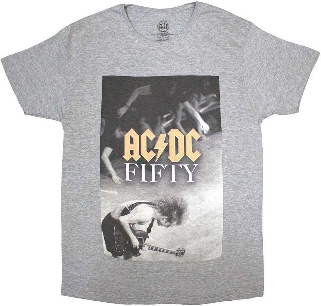AC/DC - "Angus Stage" T-Shirt für Herren/Damen Uni RO10486 (L) (Grau)