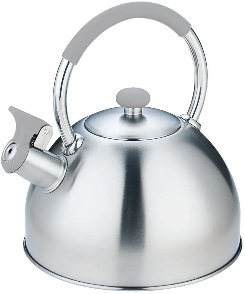 Bouilloire familiale 2,5 litres inox pour thé et café au quotidien