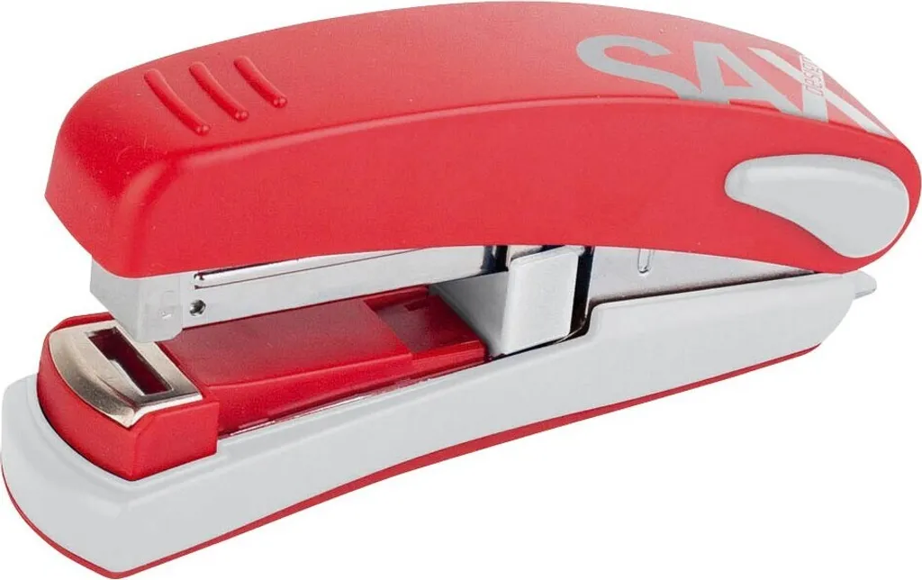 Agrafeuse SAX 539 Rouge Design en Métal - Haute Qualité et Précision
