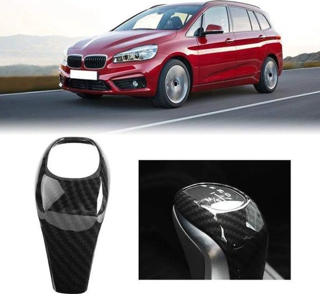 Accessoire pommeau de levier de vitesses pour intérieur auto bleu