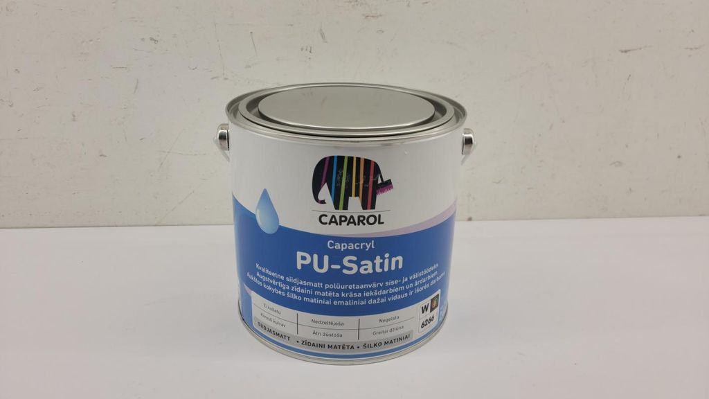 Caparol Capacryl PolyurethanSatin Basis Weiß 2.4L Produktbild 