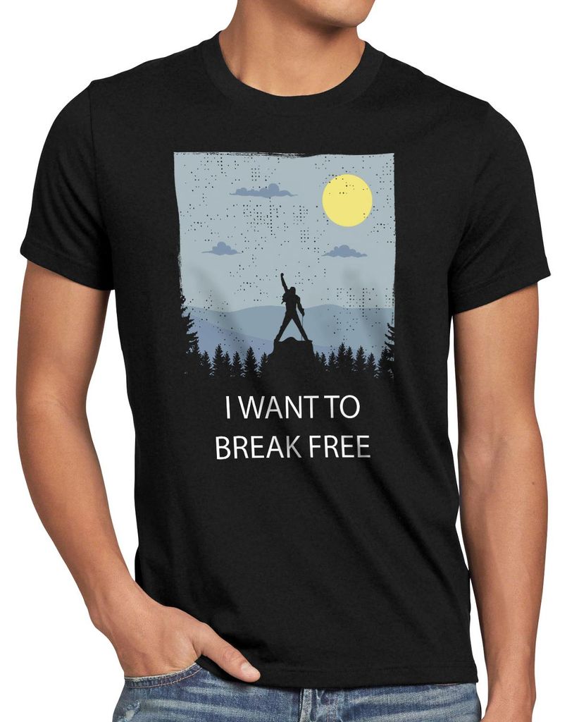 style3 I Want To Break Free FreddieHerren T-Shirt