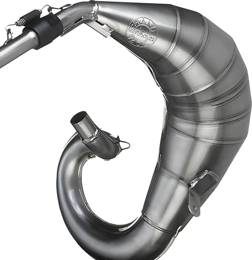 Pot LeoVince X-FIGHT homologué en acier inox Derbi Senda et DRD 50cc