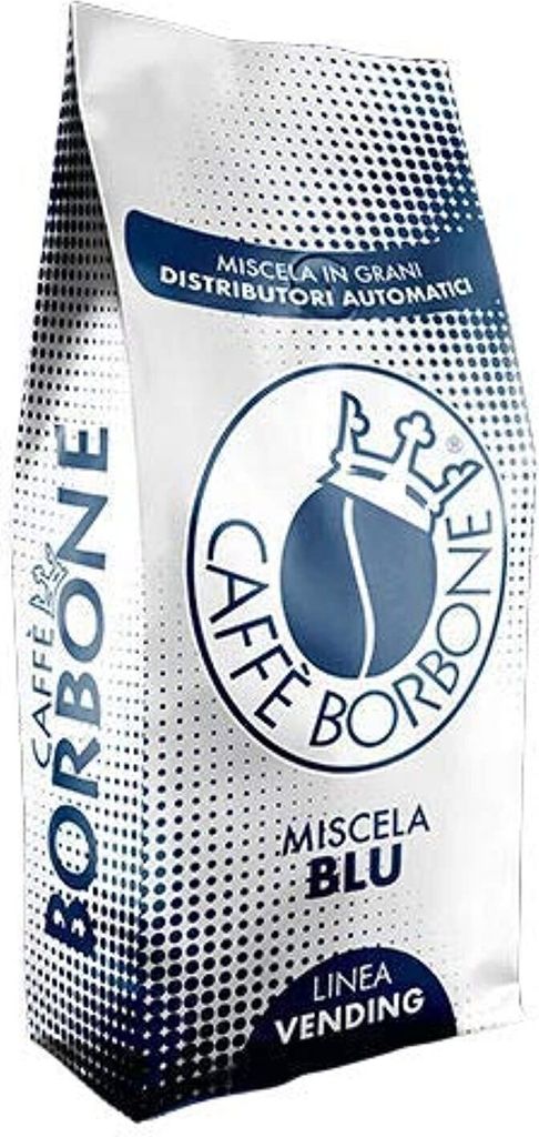 A bag of Caffè Borbone coffee beans.