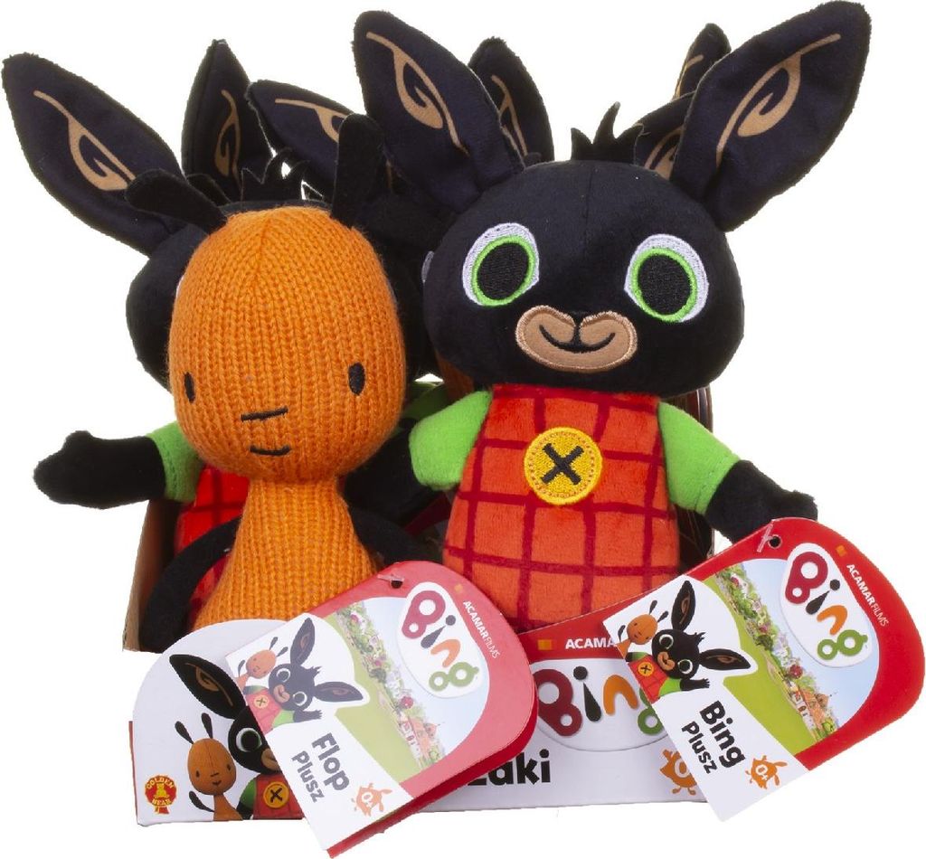 Bing, Flop I Hoppity Plush Asst. Zdjęcie produktu 
