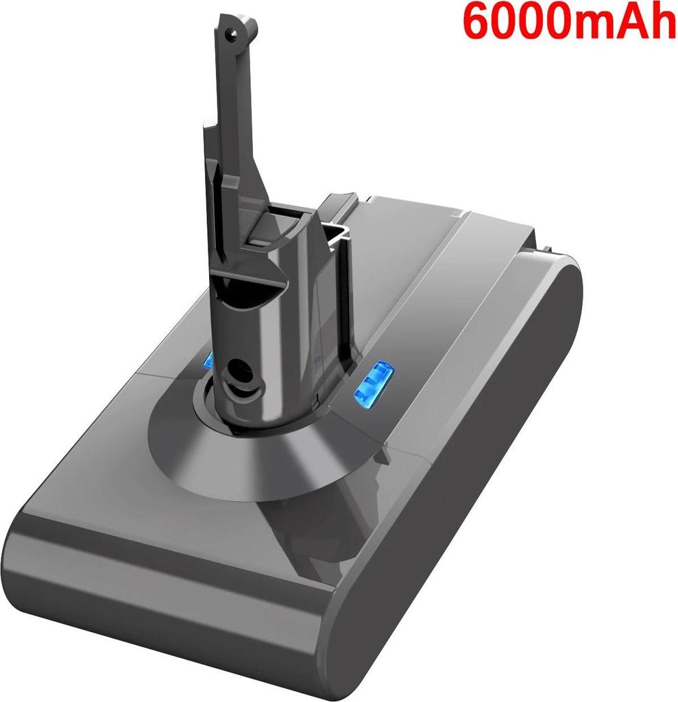 V8 SV10 Handstaubsauger - Ersatzakku - Li-Ion 6000 mAh - Hohe Kapazität - - Nur Akku - Blau