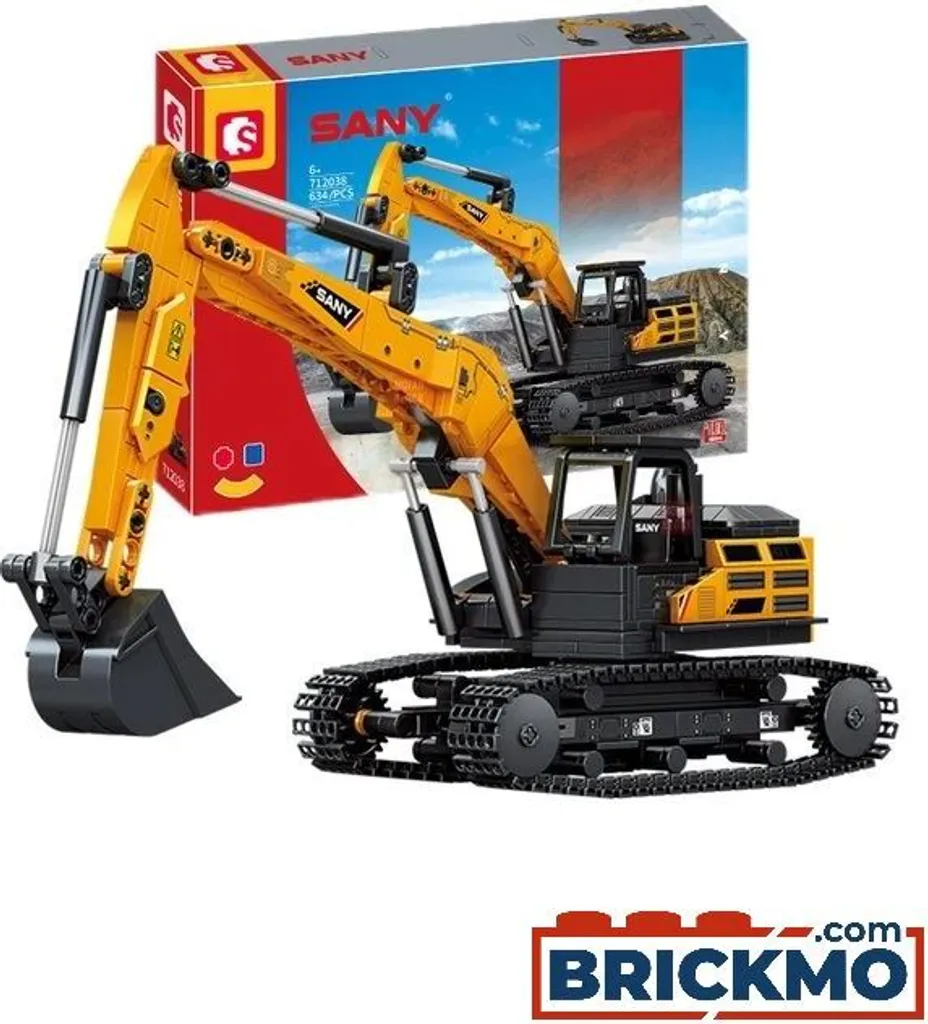 Pelle sur chenilles Sembo Sany 712038 - Engin de chantier articulé