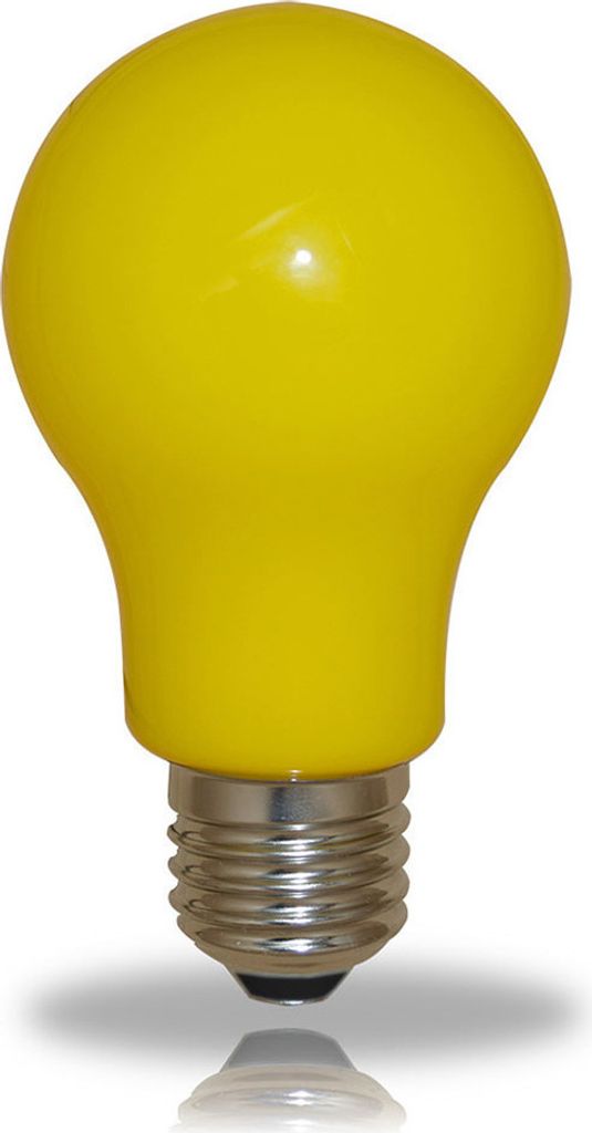 10 x LED Leuchtmittel Birnenform 3W = 25W E27 GELB Innen- & Außenbereich Party