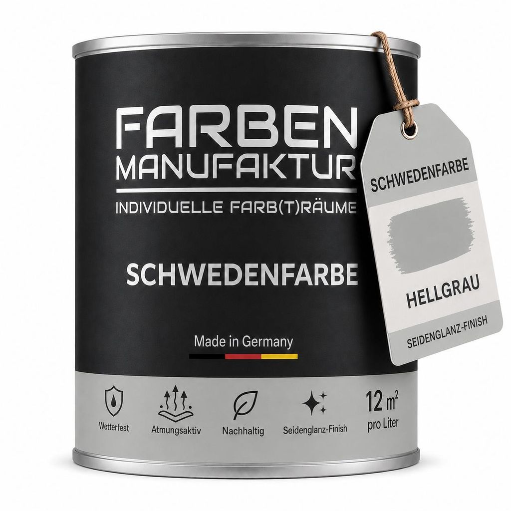 Schwedenfarbe Holzfarbe Holzlack Holzschutz Produktbild 