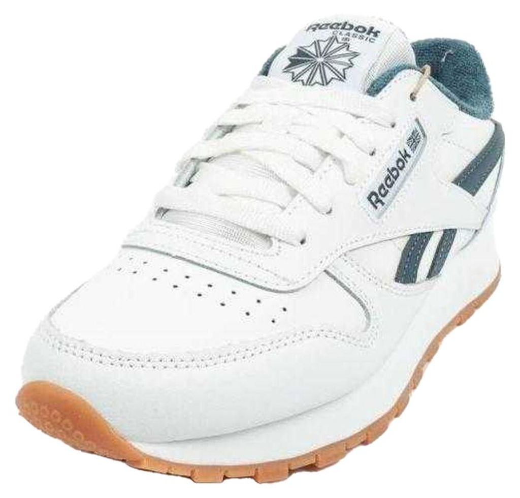 Reebok - Damen Sneaker "Classic", Logo, Ökologisches Leder PP4449 (36 EU) (Weiß)