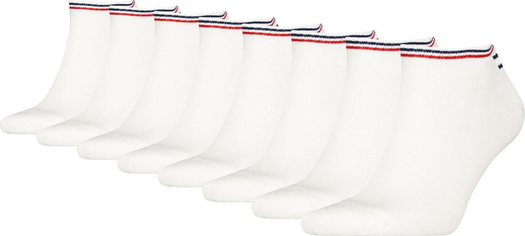 4 Paar Tommy Jeans Herren Sneaker Iconic Socken Produktbild 