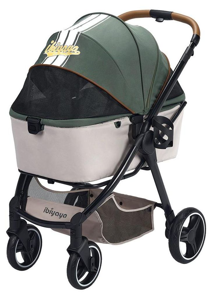 Ibiyaya Retro Luxe 2.0 Hundewagen faltbar für große Hunde Produktbild 