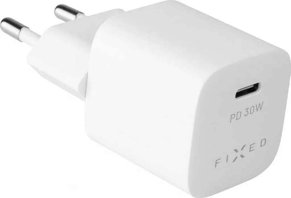 Chargeur rapide 30W USB-C Power Delivery avec câble inclus blanc - 2