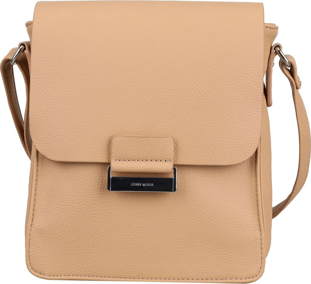 GERRY WEBER Umhängetasche Schultertasche Talk Different II Shoulderbag SVF Bleached Sand hellbraun