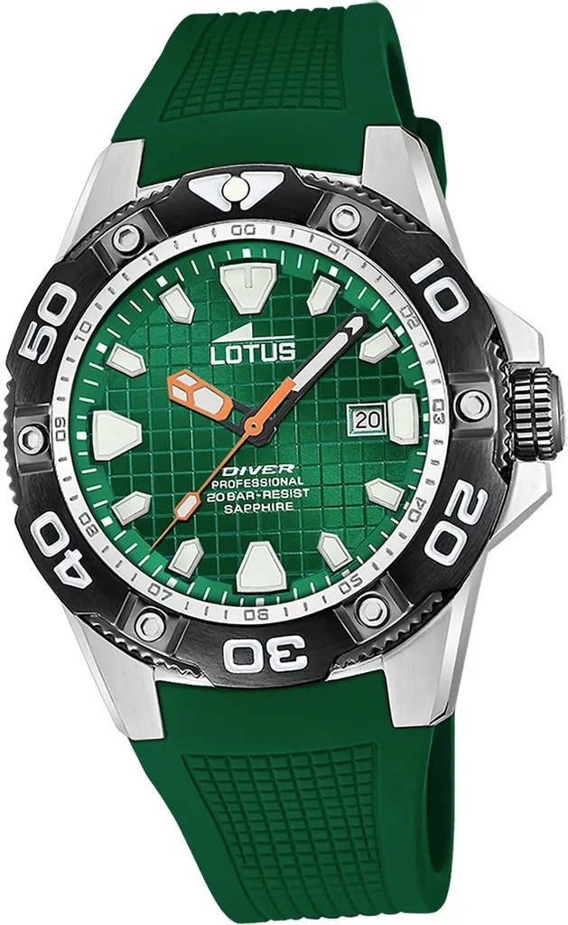 Idea Regalo Uomo: Orologio Lotus Verde 18927/C Elegante e Robusto