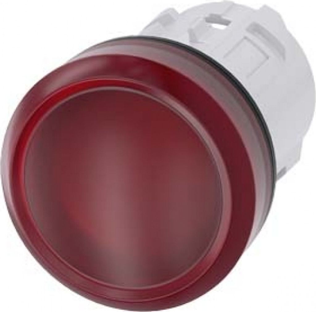 Siemens Indus.Sector Leuchtmelder rot 22mm, rund, 3SU1001-6AA20-0AA0