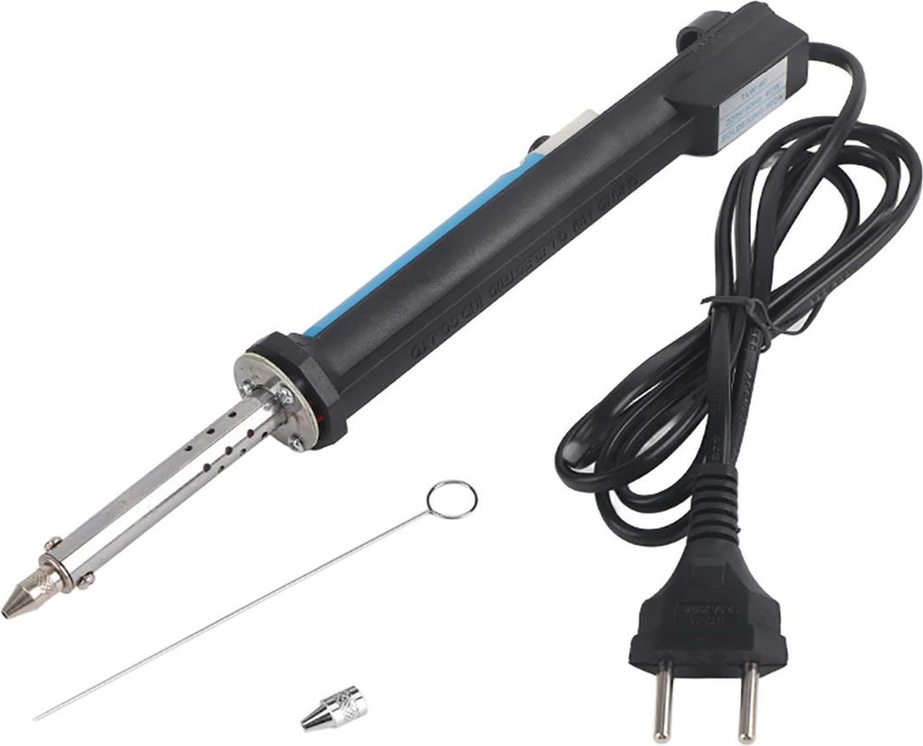 40 W 2-in-1 Elektrischer Lötkolben, Zinnabsaugung, Entlöt- und Schweißwerkzeug (EU-Stecker)