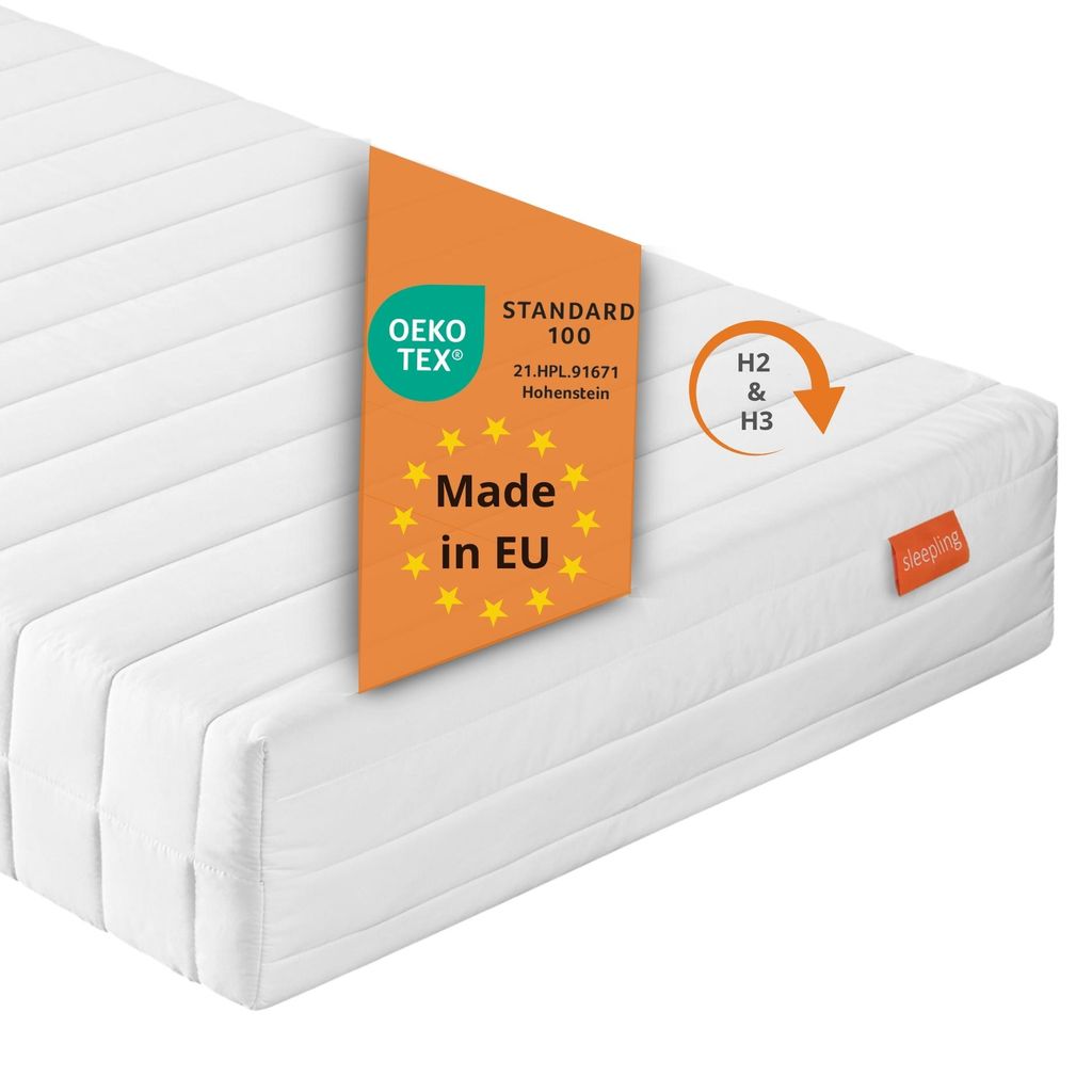 ergonomiczny 7-strefowy materac z zimnej pianki, 100x200 Zdjęcie produktu 