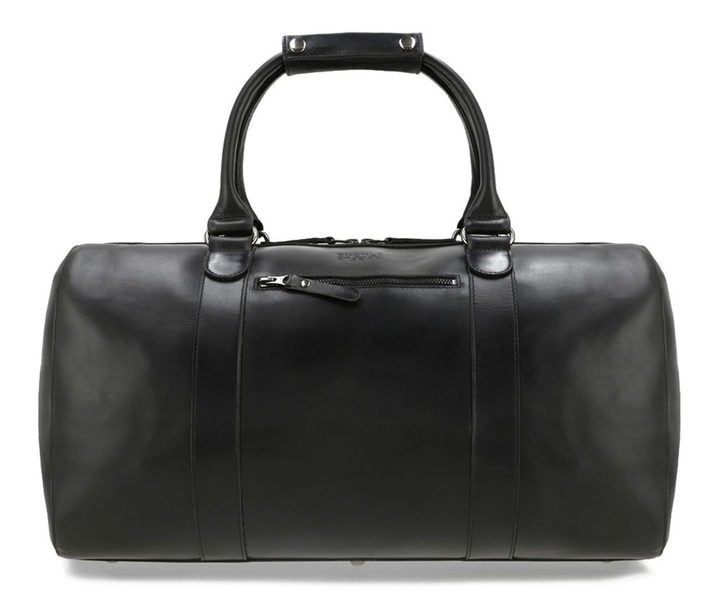 BUCKLE & SEAM Leder Reisetasche Willow Dot Weekender Black Produktbild 
