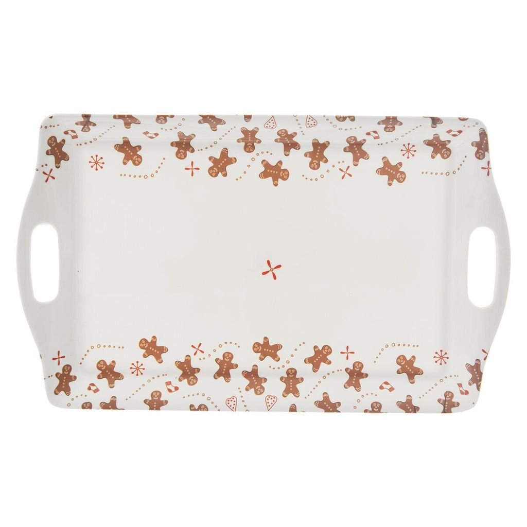 Plateau en mélamine 37x22,7x2,5cm GINGERBREAD Image du produit 
