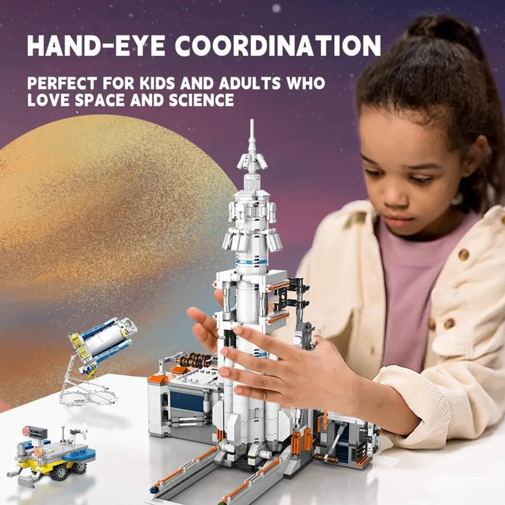 Navette Spatiale de Construction 1062 Pièces - Jeu Éducatif STIM - 3