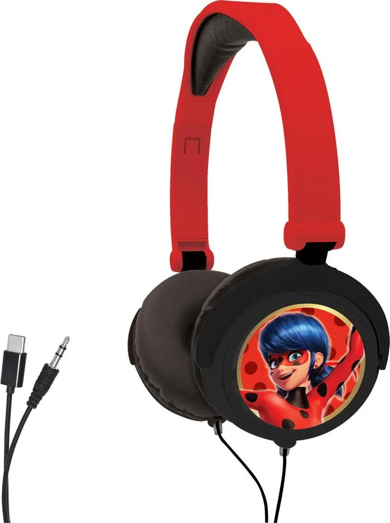 Regalo Miraculous: Cuffie Pieghevoli con Volume Limitato per Bambini