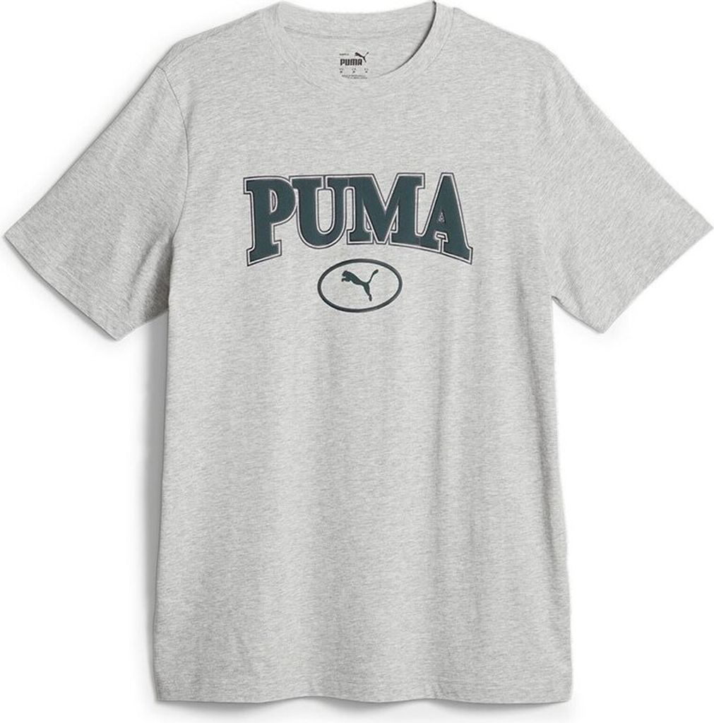 Puma Squad Kurzarm-t-shirt Grau XL Mann Grau XL