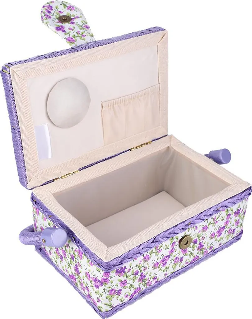 Rangement couture pour la maison avec imprimé fleurs et tissu robuste