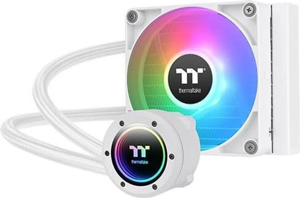 Thermaltake TH120 ARGB Sync V2 Snow Refroidissement Liquide Intel AMD