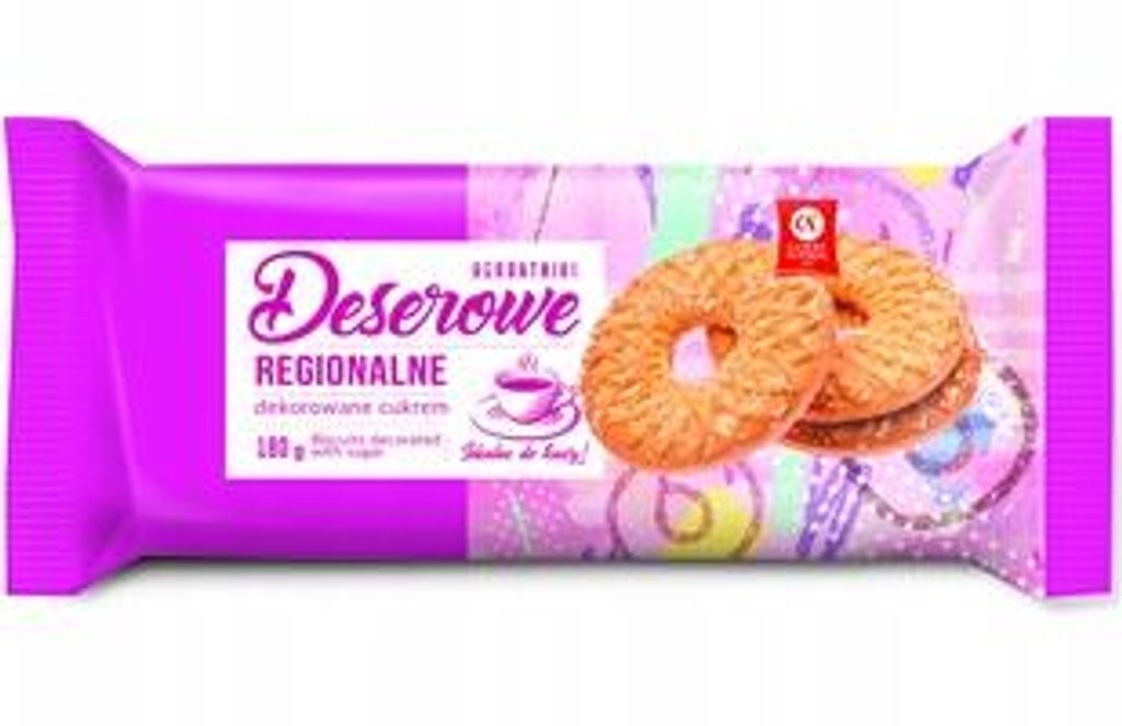 Cukry Nyskie Herbatniki Regionalne Deserowe dekorowane Zdjęcie produktu 
