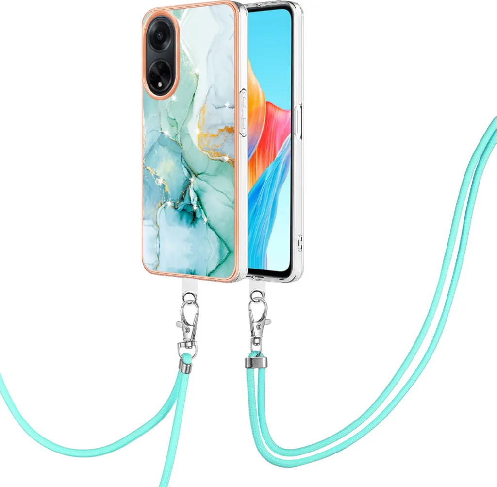 Topme Cover per OPPO A91 (6.4 Inches) Custodia Case, Protezione Della Pelle Della Custodia in Silicone Tpu - Blu zaffiro