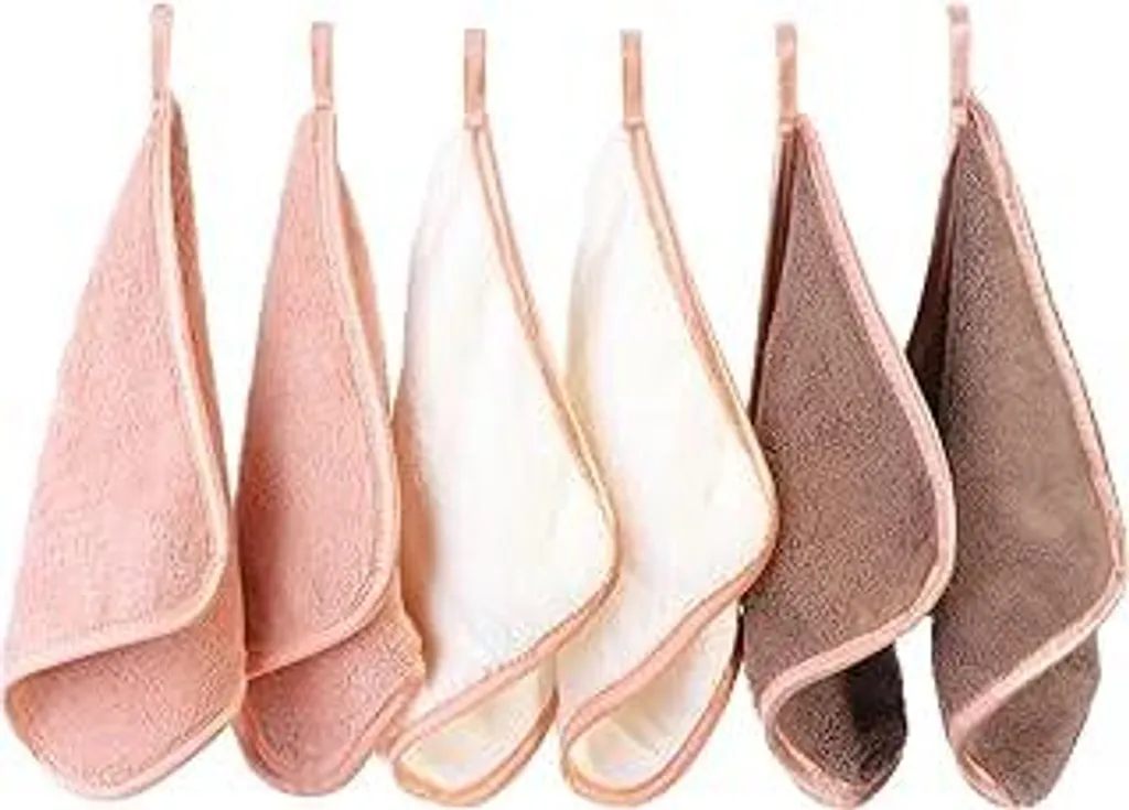 PHOGARY Salviette Viso Lavabili 6pz - Risparmio e Pulizia Delicata