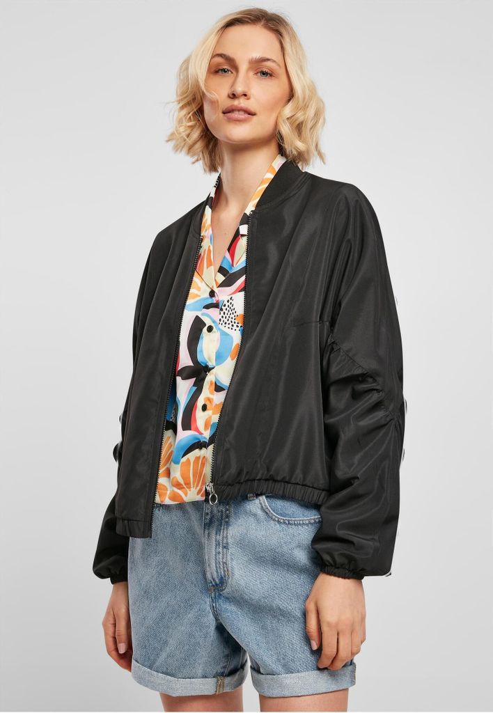 TB4789 - Ladies Recycled Batwing Bomber Jacket black 3XL