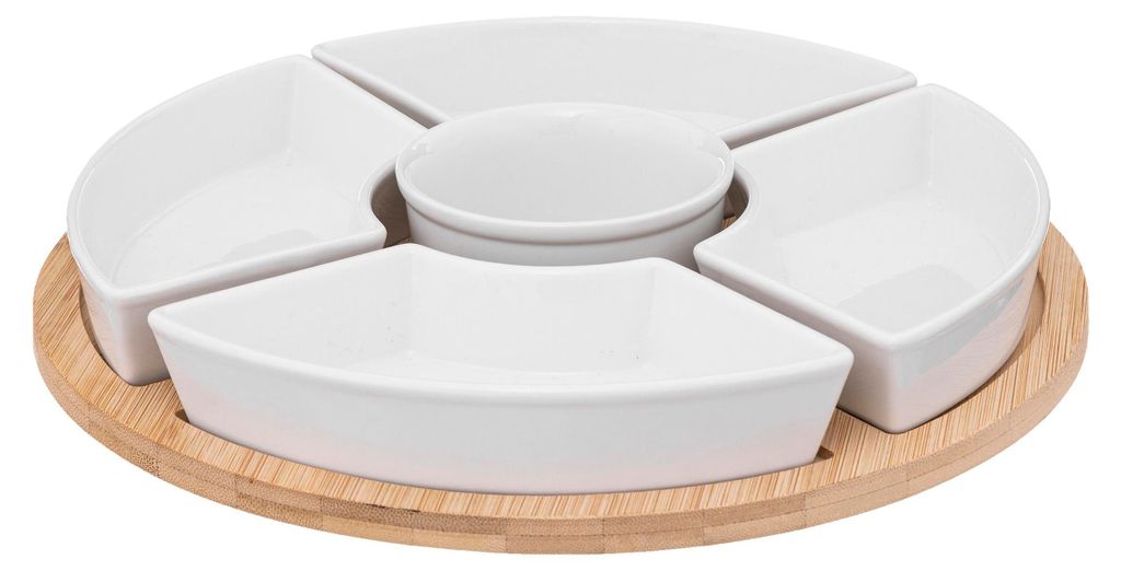 Secret de Gourmet Snack-Tablett Set rund Produktbild 