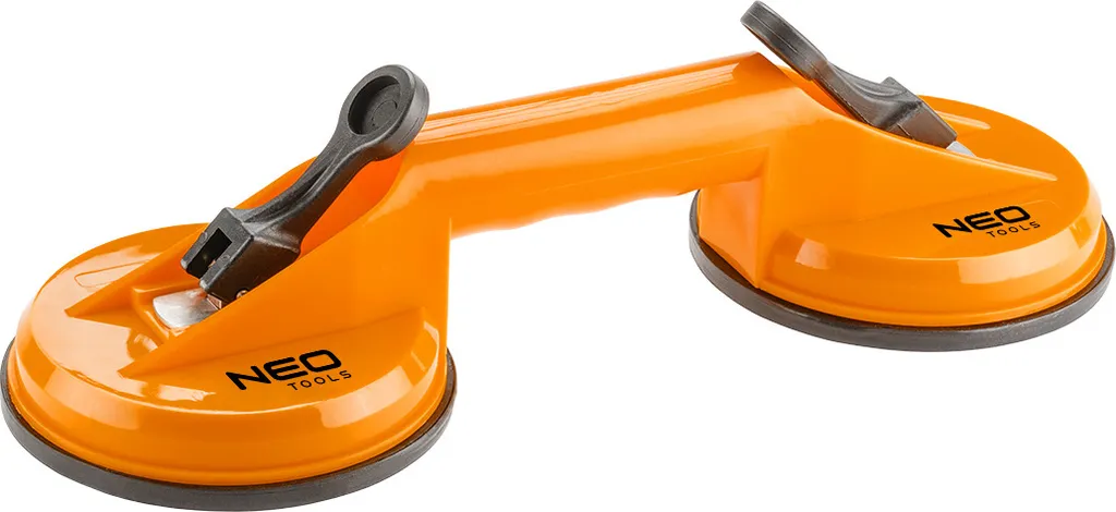 NEO TOOLS Ventouse Double pour Vitres et Verre - Capacité 80 kg 12-401